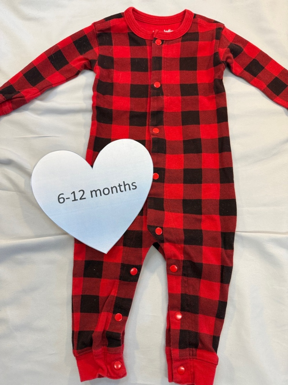 Hatley X Indigo - long sleeve footless sleeper. Size 6-12 months
